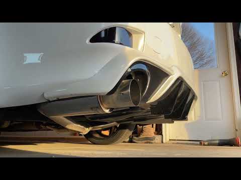 2006-13 Lexus IS250/350 RWD/AWD Megan Racing Axleback Exhaust (Cold Start)