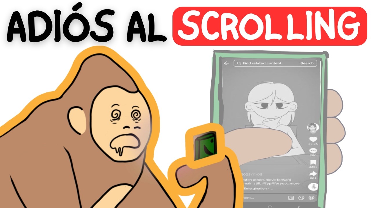 Cómo Vencer la Adicción al Scroll Infinito (Sin Fuerza de Voluntad)