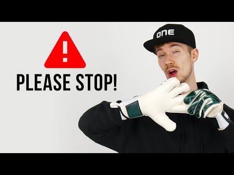 You're Removing Your Gloves Wrong! | How to Correctly Take Off Goalkeeper Gloves