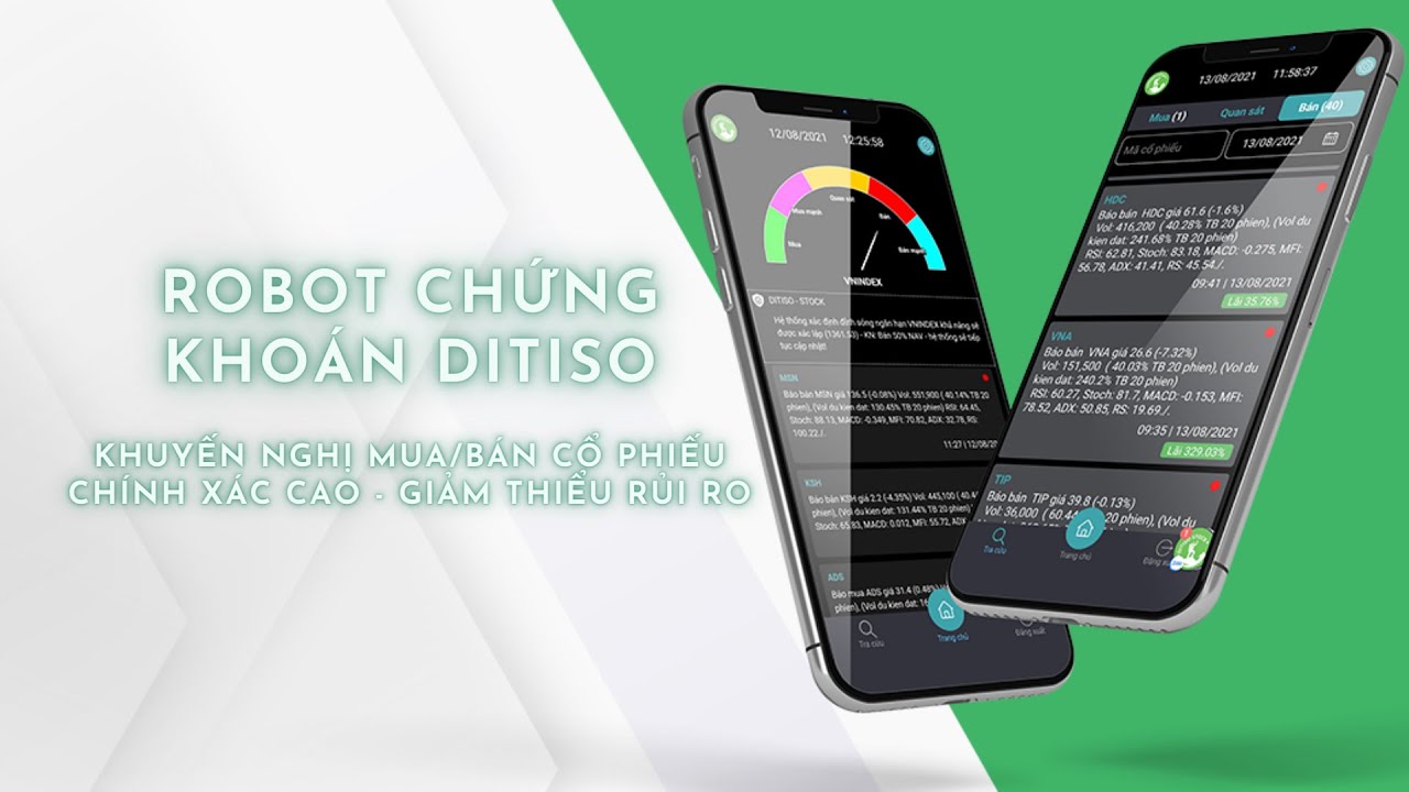 Robot Chứng Khoán Ditiso | Trợ Lý Ảo Thông Minh Cho Nhà Đầu Tư Chứng Khoán