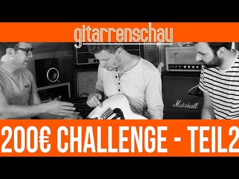 Gitarrenschau - Die 200€ Challenge Video #2: Matthias' All-in-one-Gitarrenrig zum Schnäppchenpreis