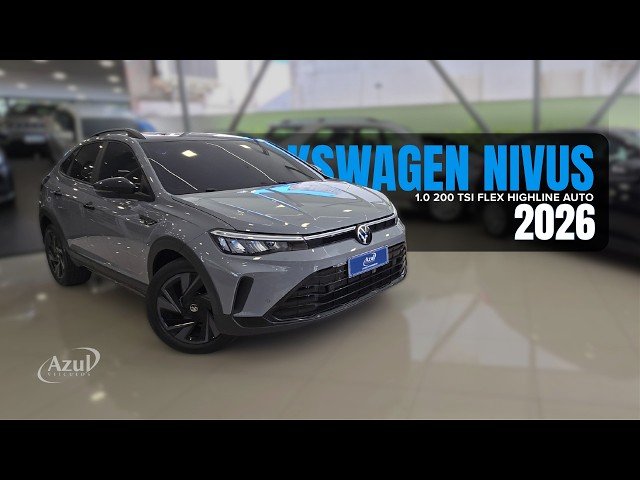 Vídeo VOLKSWAGEN NIVUS 1.0 200 TSI TOTAL FLEX HIGHLINE AUTOMÁTICO