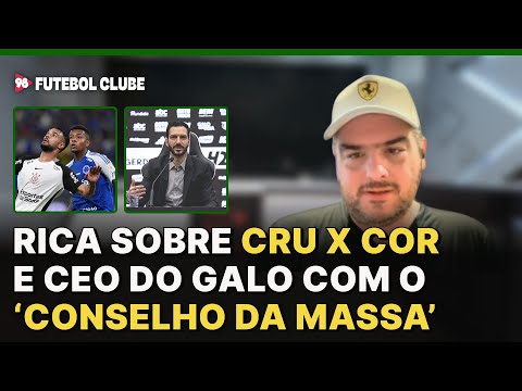 Rica Perrone analyzes Cruzeiro vs. Corinthians and talks about Atlético's CEO regarding the 'Coun...