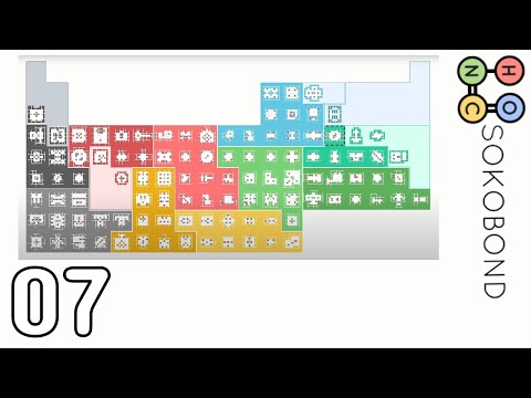 Opening up a positively Periodic Table of puzzles  | Sokobond | Part 07
