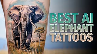 Elephant Tattoos: The Majesty of Elephants in Tattoo Form