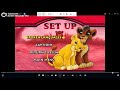 El Rey León 2 El Reino De Simba DVD Menu 1999 En Inglés