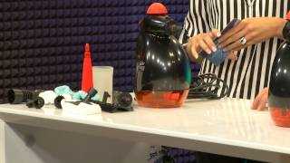 Sichler Profi-Dampfreiniger mit umfangreichem Zubehör-Set, 1400 W