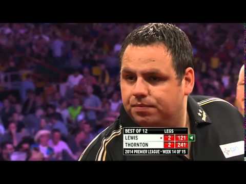 Premier League of Darts 2014 - Week 14 | Adrian Lewis v Robert Thornton
