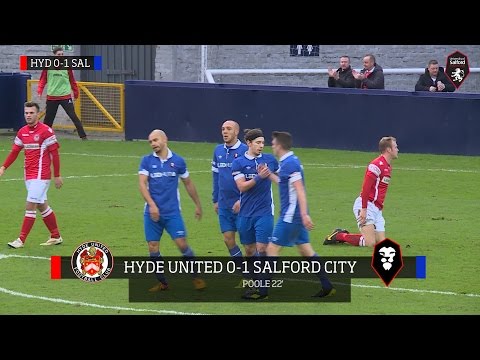James Poole's first goal against Hyde United