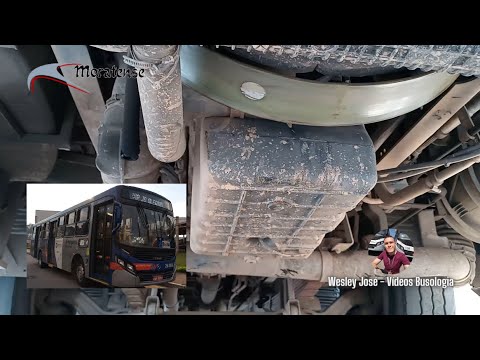 Motor visto por baixo - Apache VIP IV - MB OF-1724 BT5 - Carro 26.068 da Moratense