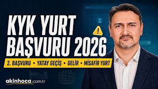 KYK Yurt Başvurusu: Aile Geliri, Ek Yurt Başvuru, Misafir Öğrencilik v