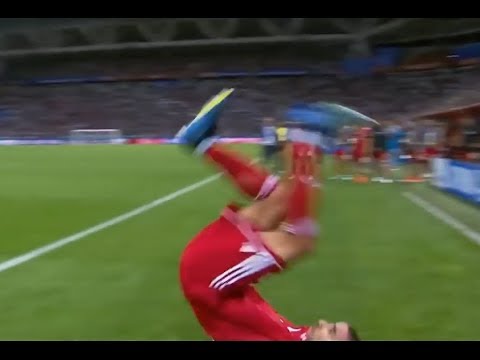 Iran's Milad Mohammadi Acrobatic Throw In Fail Vs Spain - World Cup 2018 Bloopers