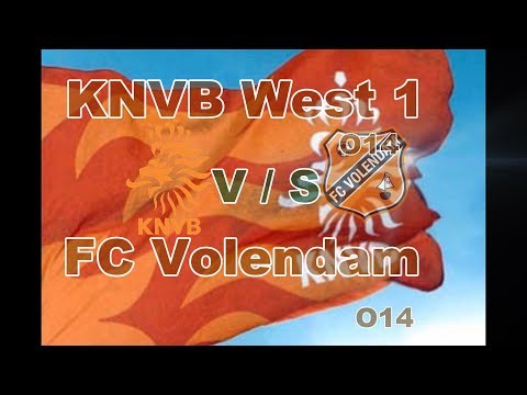 Samenvatting KNVB JPN O14 West 1 - FC Volendam O14 (4-2) 30-1-2019