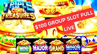 $100 Group Slot Pull At Sea | Royal Caribbean's Navigator of the Seas #slot #casino #gambling