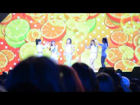 [FANCAM] 140811 - Hyuna - Bubble Pop @Sokcho Festival