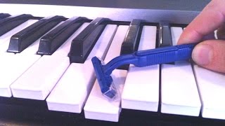 Cover art for shaving my piano