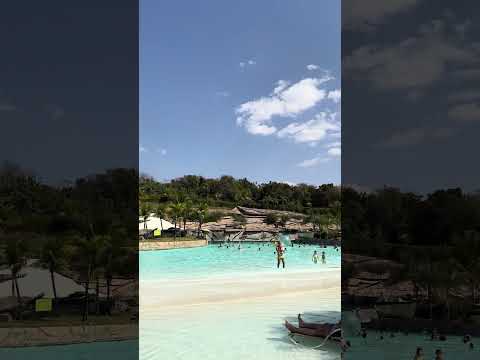 Praia do Cerrado - Hot Park ( Rio Quente - GO ) ☀️💦 #hotpark #rioquente #praiadocerrado