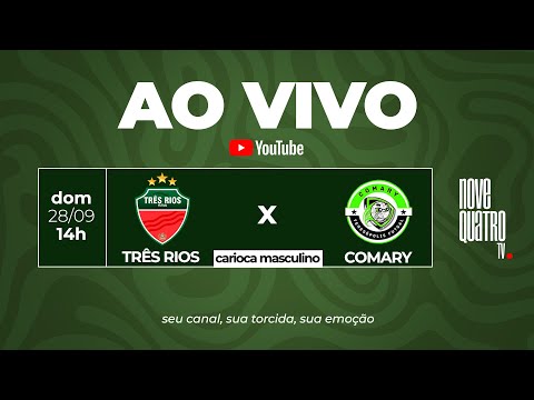 AO VIVO - TRÊS RIOS x COMARY - CAMPEONATO CARIOCA DE FUTSAL MASCULINO