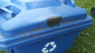How to fix a hole in your recycling, garbage or compost bin