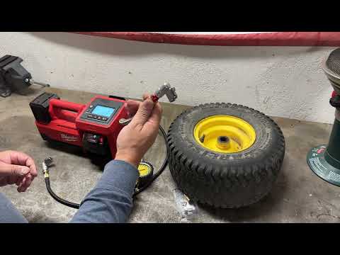 Milwaukee M18 Inflator air chuck upgrade to JACO Lighting air chuck