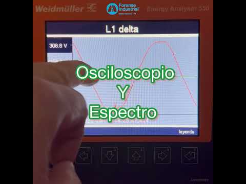 EA3HWU Analizador de calidad eléctrica Weidmüller 550
