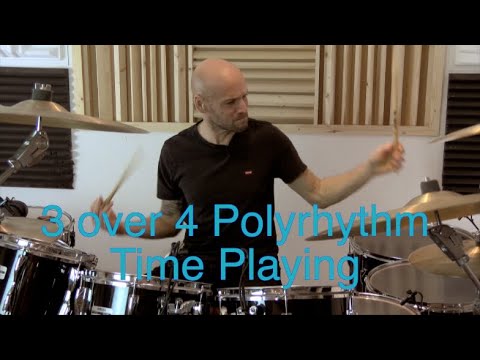 3 over 4 Polyrhythm Applied to Time Playing