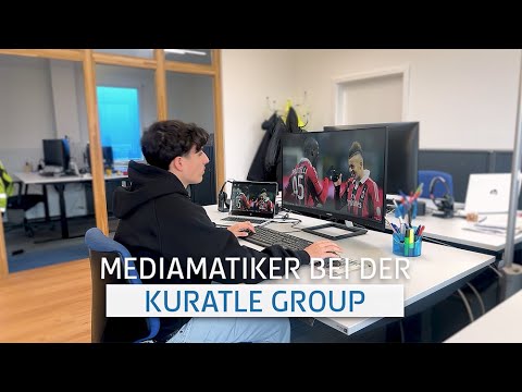 Lernender Mediamatiker in der Kuratle Group