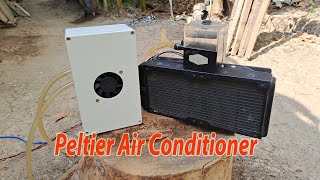 DIY Peltier Air Conditioner