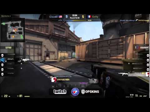 N0thing Sick 1 vs 3 Clutch - Cloud9 vs EnVyUS 12.07.15