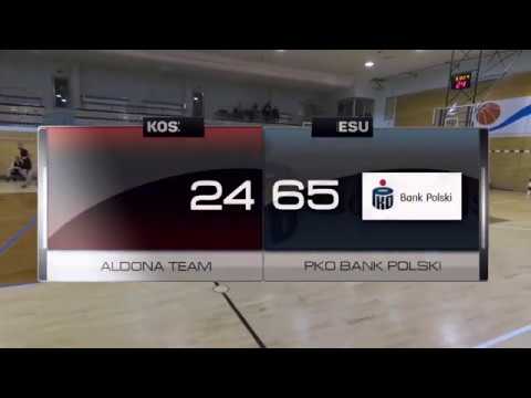 Aldona Team vs PKO Bank Polski - XX kolejka - III Liga Warszawa - Koszykarska Liga Biznesu