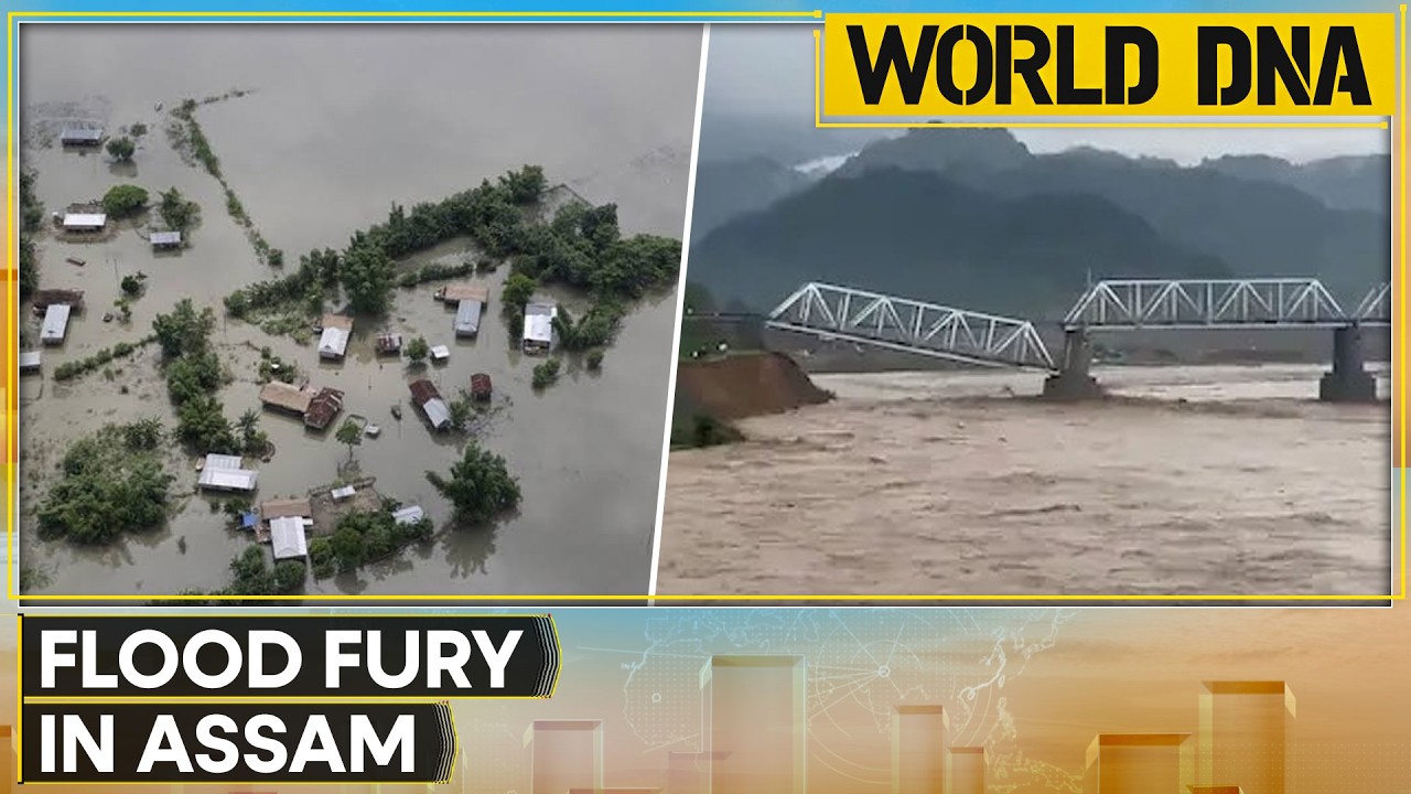 Assam Floods: Monsoon Fury Worsens In Northeast As Assam, Arunachal Battle Floods | WION