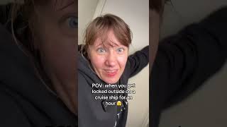 Can’t believe this happened 🫣 #fun #funny #fail #fyp #shorts #reels #viral #cruise #pov #story