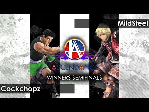 Smash 4: PBG | MNK | Cockchopz (Little Mac) V MildSteel (Shulk) - Ascendance 81 Tournament SSB4