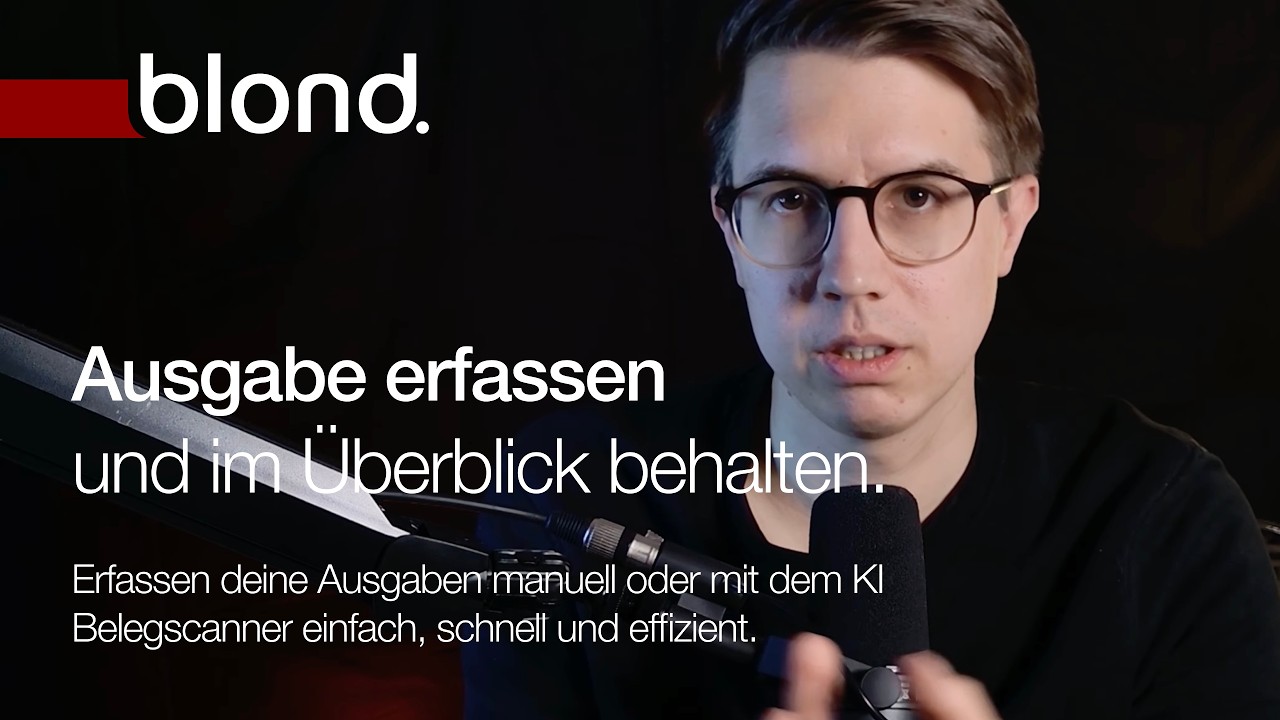 Jonas - Ausgaben erfassen mit Blond