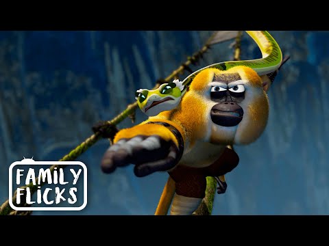 Battle On The Broken Bridge | Kung Fu Panda (2008) | Family Flicks
