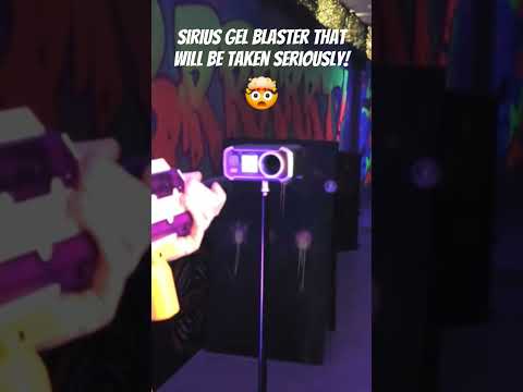 A Sirius Gel Blaster modified to crazy town!