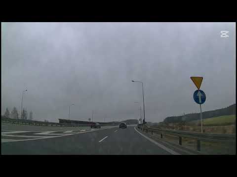 Węzeł Rzgów. Wjazd na S8. Zjazd na A1