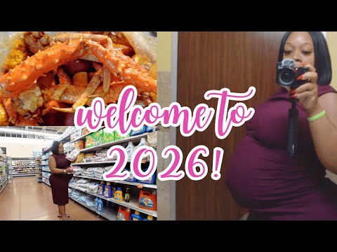 WELCOME TO 2026 🎉 | 37 Week Pregnancy Appointment, Walmart Cleaning Haul & Seafood Boil