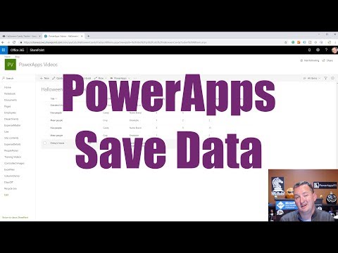 PowerApps Save Data - Patch, Collect, and ForAll Video