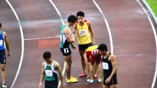 100m Boys 'A' Final - National Schools 2012