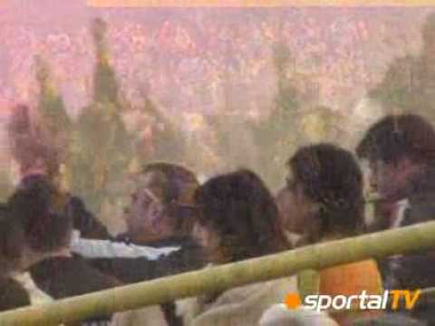 Botev fans in the first goal in the match against Spartak (Varna)