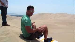 Sandboarding in Huacachina, Peru