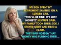 My Son Spent My Retirement Savings On A LUXURY Car Then My Daughter In Law Took His Side
