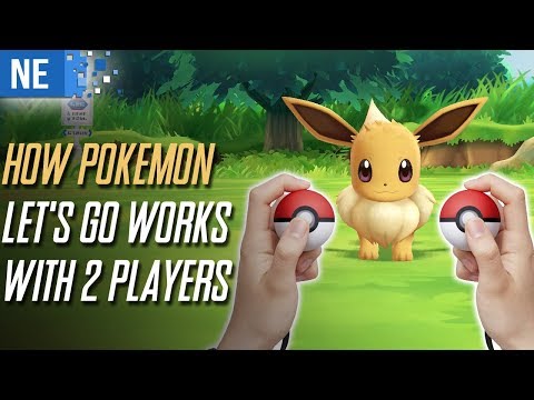 Here's how Pokemon: Let's Go works with two players