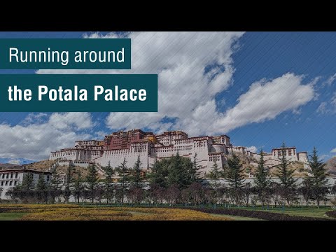 Correndo pelo Palácio Potala