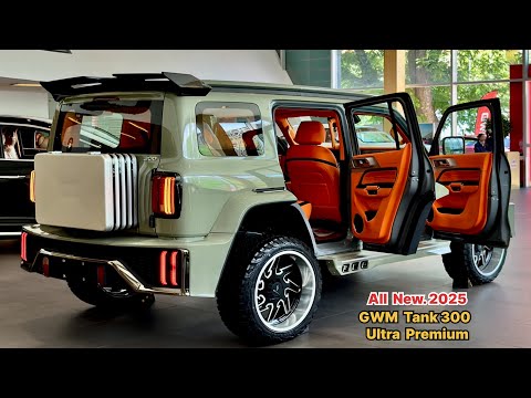 All New 2025! Premium GWM Tank 300 AWD | Ultra Luxury Off-Road Interior, Exterior Show
