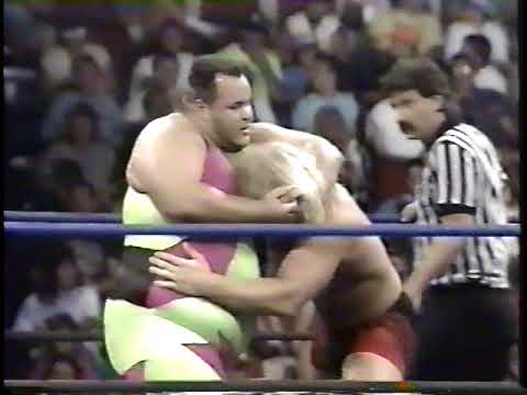 P.N. News vs. Steve Austin [1991-07-14]