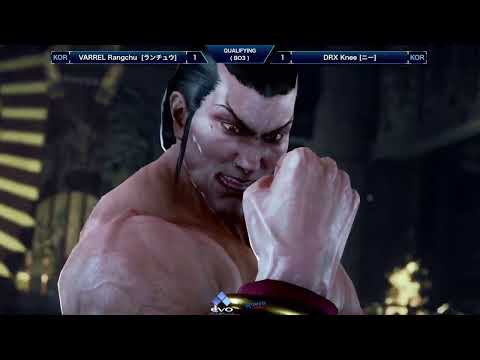 EVO JAPAN 2023 ｜ DRX ｜ KNEE Vs VARREL ｜ RANGCHU ｜ QUALIFYING ROUND ｜ #evojapan2023 ｜#TEKKEN™7