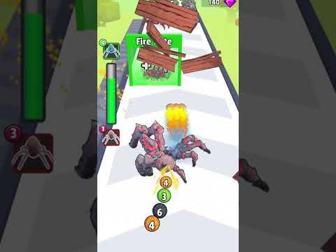 Spider Evolution 3D : Homa Level Complete Triple Shot Use Part 2 || JK Gaming