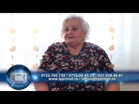 Dna Stefan Gheorghita - Marturie despre Lyprinol